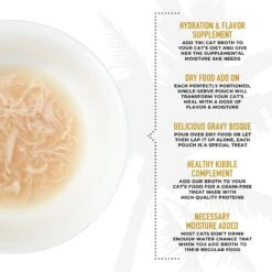 Tiki Cat Broths Chicken In Broth With Meaty Bits Grain-Free Wet Cat Food Topper, 1.3-oz Pouch, Case Of 12 14 Tiki Cat Broths Chicken In Broth With Meaty Bits Grain-Free Wet Cat Food Topper, 1.3-oz Pouch, Case Of 12 -PurePet Bites Shop 186295 PT3. AC SS1800 V1702938300