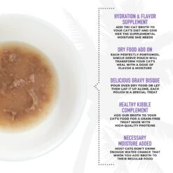 Tiki Cat Broths Duck & Chicken In Broth With Meaty Bits Grain-Free Wet Cat Food Topper, 1.3-oz Pouch, Case Of 12 14 Tiki Cat Broths Duck & Chicken In Broth With Meaty Bits Grain-Free Wet Cat Food Topper, 1.3-oz Pouch, Case Of 12 -PurePet Bites Shop 186299 PT3. AC SS1800 V1702938248