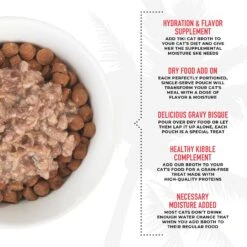 Tiki Cat Broths Beef In Broth With Meaty Bits Grain-Free Wet Cat Food Topper, 1.3-oz Pouch, Case Of 12 14 Tiki Cat Broths Beef In Broth With Meaty Bits Grain-Free Wet Cat Food Topper, 1.3-oz Pouch, Case Of 12 -PurePet Bites Shop 186301 PT3. AC SS1800 V1702938245