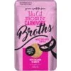 Tiki Cat Broths Salmon In Broth With Meaty Bits Grain-Free Wet Cat Food Topper, 1.3-oz Pouch, Case Of 12 -PurePet Bites Shop 186303 MAIN. AC SS1800 V1702938240