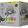 Tiki Cat Broths Variety Pack Grain-free Wet Cat Food Topper, 1.3-oz Pouch, Case Of 12 -PurePet Bites Shop 186305 MAIN. AC SS1800 V1702938524