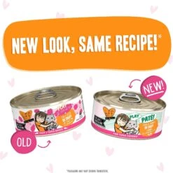 BFF Play Pate Lovers Tuna & Salmon Oh Snap Wet Cat Food -PurePet Bites Shop 192235 PT8. AC SS1800 V1649739990