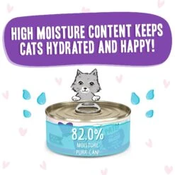 BFF Play Pate Lovers Tuna & Beef Bodacious Wet Cat Food -PurePet Bites Shop 192238 PT3. AC SS1800 V1649722291