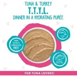 BFF Play Pate Lovers Tuna & Turkey T.T.Y.L. Wet Cat Food -PurePet Bites Shop 192244 PT2. AC SS1800 V1649721987