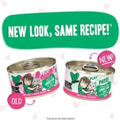 BFF Play Pate Lovers Tuna & Lamb Lovers' Lane Wet Cat Food, 2.8-oz Can, Pack Of 12 -PurePet Bites Shop 192247 PT8. AC SS1800 V1649751397