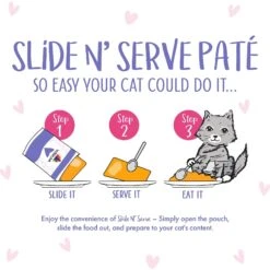 BFF Play Pate Lovers Tuna & Beef Blast Off Wet Cat Food, 3-oz Pouch, Pack Of 12 -PurePet Bites Shop 192253 PT3. AC SS1800 V1649134714