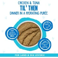 BFF Play Pate Lovers Chicken & Tuna Til' Then Wet Cat Food -PurePet Bites Shop 192259 PT2. AC SS1800 V1649714793