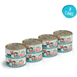 BFF Play Pate Lovers Salmon & Tuna Tuck Me In Wet Cat Food -PurePet Bites Shop 192262 PT1. AC SS1800 V1649716893