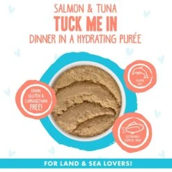 BFF Play Pate Lovers Salmon & Tuna Tuck Me In Wet Cat Food -PurePet Bites Shop 192262 PT2. AC SS1800 V1649723501