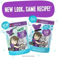 BFF Play Pate Lovers Beef & Tuna Ta Da Wet Cat Food, 3-oz Pouch, Pack Of 12 -PurePet Bites Shop 192278 PT5. AC SS1800 V1649125648