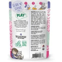BFF Play Pate Lovers Beef & Tuna Ta Da Wet Cat Food, 3-oz Pouch, Pack Of 12 -PurePet Bites Shop 192278 PT8. AC SS1800 V1649133165