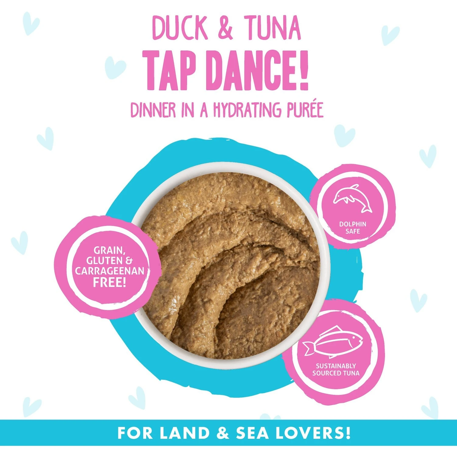 BFF Play Pate Lovers Duck & Tuna Tap Dance Wet Cat Food, 3-oz Pouch, Pack Of 12 5 BFF Play Pate Lovers Duck & Tuna Tap Dance Wet Cat Food, 3-oz Pouch, Pack Of 12 - Image 3
