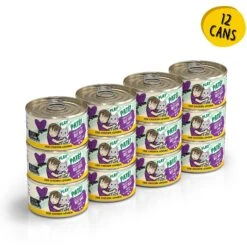 BFF Play Pate Lovers Chicken & Beef Best Buds Wet Cat Food, 2.8-oz Can, Pack Of 12 -PurePet Bites Shop 192287 PT1. AC SS1800 V1649725588