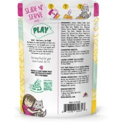BFF Play Pate Lovers Chicken & Duck Destiny Wet Cat Food, 3-oz Pouch, Pack Of 12 -PurePet Bites Shop 192302 PT8. AC SS1800 V1649114215