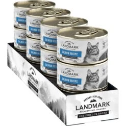 American Journey Landmark Salmon Recipe In Broth Grain-Free Canned Cat Food, 3-oz, Case Of 12 -PurePet Bites Shop 193500 PT8. AC SS1800 V1582124406