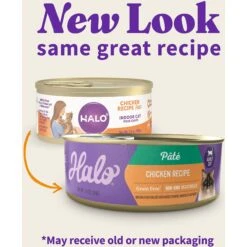 Halo Adult Grain-Free Pate Chicken Recipe Wet Cat Food -PurePet Bites Shop 194488 PT1. AC SS1800 V1701186413