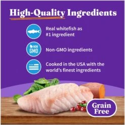 Halo Whitefish Recipe With Real Whole Whitefish Pate Grain-Free Indoor Cat Wet Cat Food -PurePet Bites Shop 194489 PT3. AC SS1800 V1682351710