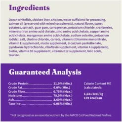 Halo Whitefish Recipe With Real Whole Whitefish Pate Grain-Free Indoor Cat Wet Cat Food -PurePet Bites Shop 194489 PT6. AC SS1800 V1682351743