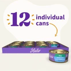 Halo Whitefish Recipe With Real Whole Whitefish Pate Grain-Free Wet Kitten Food -PurePet Bites Shop 194495 PT2. AC SS1800 V1682094010