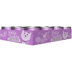 Petite Cuisine L'il Violet's Tuna, Pumpkin & Tilapia Entrée In Broth Grain-Free Wet Cat Food, 2.8-oz Can, Case Of 24 -PurePet Bites Shop 200546 PT2. AC SS1800 V1571281953