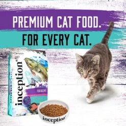 Inception Fish Recipe Dry Cat Food -PurePet Bites Shop 205306 PT8. AC SS1800 V1642556493