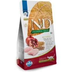 Farmina N&D Ancestral Grain Chicken & Pomegranate Recipe Neutered Cat Dry Food