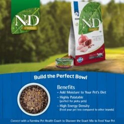 Farmina N&D Prime Chicken & Pomegranate Recipe Adult Cat Dry Food, 11-lb Bag -PurePet Bites Shop 207645 PT6. AC SS1800 V1678910009