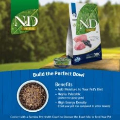 Farmina N&D Prime Lamb & Blueberry Recipe Adult Cat Dry Food -PurePet Bites Shop 207647 PT6. AC SS1800 V1678910010