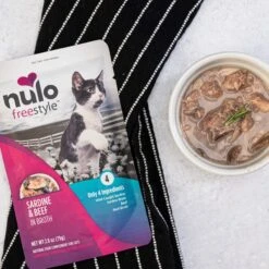 Nulo FreeStyle Sardine & Beef In Broth Cat Food Topper -PurePet Bites Shop 209715 PT7. AC SS1800 V1666733740