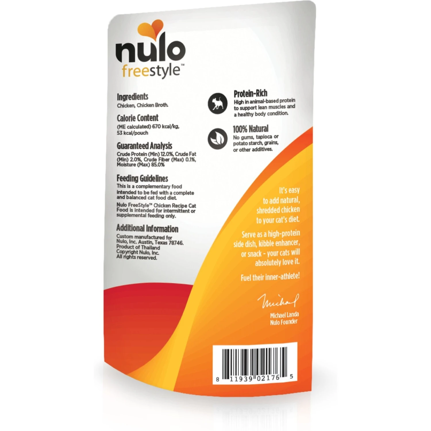 Nulo FreeStyle Chicken In Broth Cat Food Topper 3 Nulo FreeStyle Chicken In Broth Cat Food Topper - Image 2
