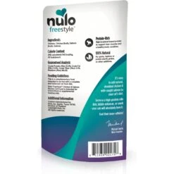 Nulo FreeStyle Chicken & Salmon In Broth Cat Food Topper -PurePet Bites Shop 209723 PT1. AC SS1800 V1666732879