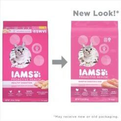 Iams Proactive Health Sensitive Digestion & Skin Turkey Dry Cat Food -PurePet Bites Shop 213075 PT2. AC SS1800 V1609947862