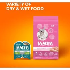 Iams Proactive Health Sensitive Digestion & Skin Turkey Dry Cat Food -PurePet Bites Shop 213075 PT8. AC SS1800 V1609949888