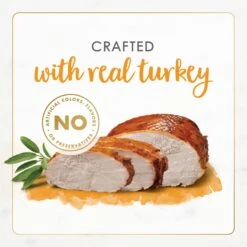 Fancy Feast Gourmet Naturals Turkey Recipe Pate Canned Cat Food, 3-oz Can, Case Of 12 -PurePet Bites Shop 214803 PT4. AC SS1800 V1677102392