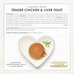 Fancy Feast Classic Collection Chicken & Beef Pate Variety Pack Canned Cat Food, 3-oz Can, Case Of 24 -PurePet Bites Shop 215047 PT7. AC SS1800 V1690404798