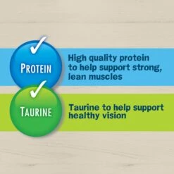 Friskies Ocean Favorites Meaty Bits Salmon, Shrimp & Brown Rice Wet Cat Food, 5.5-oz Can, Case Of 24 -PurePet Bites Shop 215186 PT7. AC SS1800 V1700156589