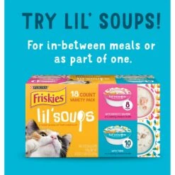 Friskies Lil' Grillers Seared Cuts With Chicken & Tuna In Gravy Variety Pack Wet Cat Food, 1.55-oz Pouch, Case Of 18 15 Friskies Lil' Grillers Seared Cuts With Chicken & Tuna In Gravy Variety Pack Wet Cat Food, 1.55-oz Pouch, Case Of 18 -PurePet Bites Shop 215382 PT4. AC SS1800 V1700159921