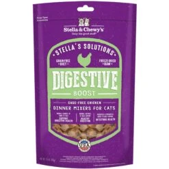 Stella & Chewy's Stella's Solutions Digestive Boost Chicken Freeze-Dried Raw Cat Food, 7.5-oz Bag