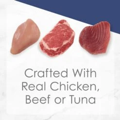 Fancy Feast Senior 7+ Chicken, Beef & Tuna Feasts Variety Pack Canned Cat Food -PurePet Bites Shop 217432 PT5. AC SS1800 V1691418832