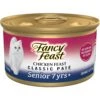 Fancy Feast Chicken Feast Pate Senior 7+ Canned Cat Food, 3-oz Can, Case Of 24 -PurePet Bites Shop 217436 MAIN. AC SS1800 V1691418331