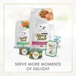 Fancy Feast Chicken Feast Pate Senior 7+ Canned Cat Food, 3-oz Can, Case Of 24 -PurePet Bites Shop 217436 PT7. AC SS1800 V1691418769