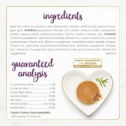 Fancy Feast Beef Feast Classic Pate Senior 7+ Canned Cat Food, 3-oz Can, Case Of 24 -PurePet Bites Shop 217438 PT6. AC SS1800 V1691417474