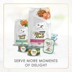 Fancy Feast Beef Feast Classic Pate Senior 7+ Canned Cat Food, 3-oz Can, Case Of 24 -PurePet Bites Shop 217438 PT7. AC SS1800 V1691417427