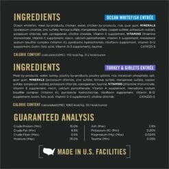 Purina Pro Plan Urinary Tract Health Focus Turkey & Giblets, Ocean Whitefish Variety Pack Canned Cat Food, 5.5-oz Can, Case Of 24 -PurePet Bites Shop 217723 PT3. AC SS1800 V1634248657