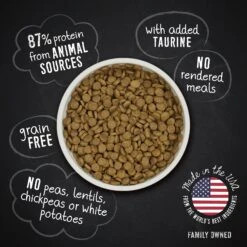 Hound & Gatos Grain-Free Cage Free Chicken Recipe Dry Cat Food -PurePet Bites Shop 217771 PT2. AC SS1800 V1588770392