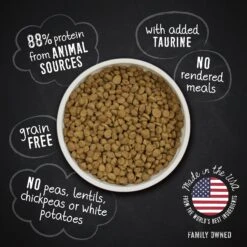 Hound & Gatos Grain-Free Cage Free Turkey Recipe Dry Cat Food -PurePet Bites Shop 217774 PT2. AC SS1800 V1588770396