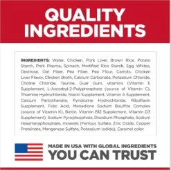 Hill's Science Diet Adult Chicken & Spinach Casserole Recipe Cat Food, 2.8-oz Pouch, Case Of 24 -PurePet Bites Shop 218067 PT5. AC SS1800 V1598145401