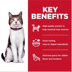 Hill's Science Diet Adult 7+ Tender Dinner Variety Pack Cat Food, 2.8-oz Pouch, Case Of 12 -PurePet Bites Shop 218077 PT4. AC SS1800 V1598151671