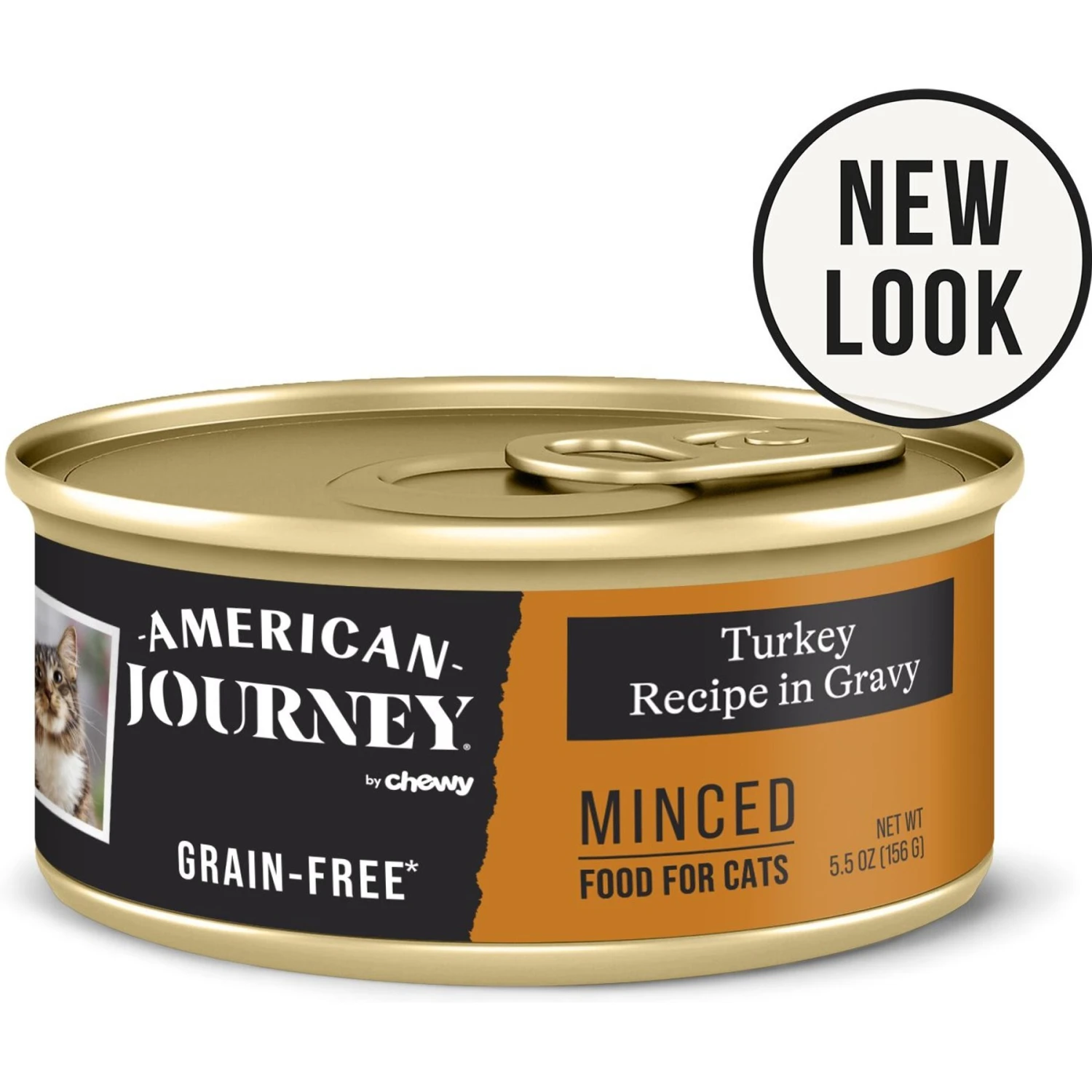 American Journey Minced Turkey Recipe In Gravy Grain-Free Canned Cat Food 3 American Journey Minced Turkey Recipe In Gravy Grain-Free Canned Cat Food