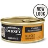American Journey Minced Chicken Recipe In Gravy Grain-Free Canned Cat Food -PurePet Bites Shop 218189 MAIN. AC SS1800 V1670015730
